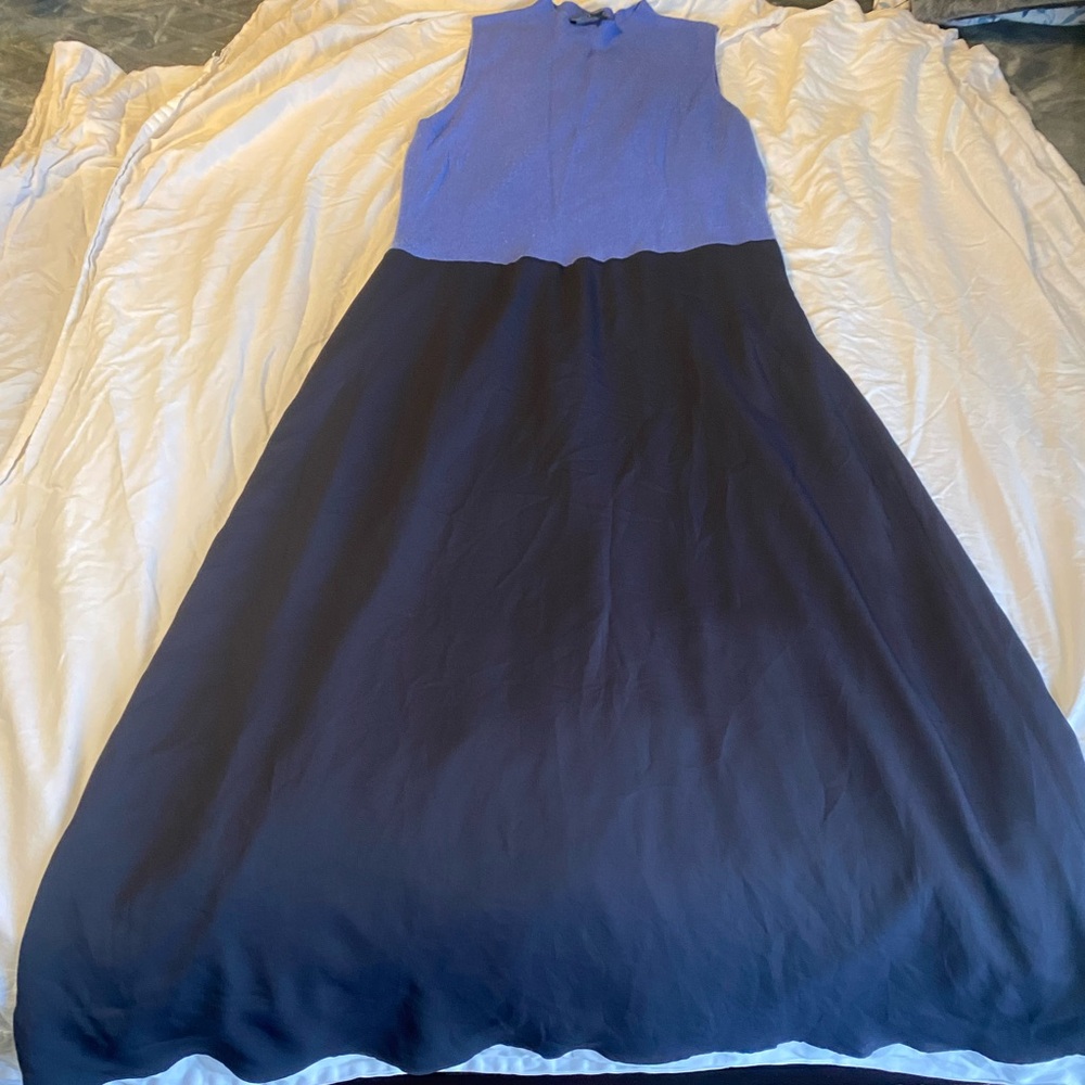 Blue dress